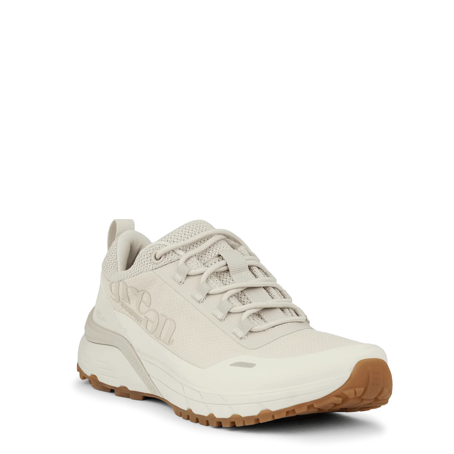 Green Comfort Trysil Lace Sko Beige